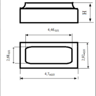 GaAs rectifier pin-diode chip ADV 120AN5